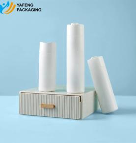 PE Lotion Bottles Personal Care Packaging with Disc Top Cap